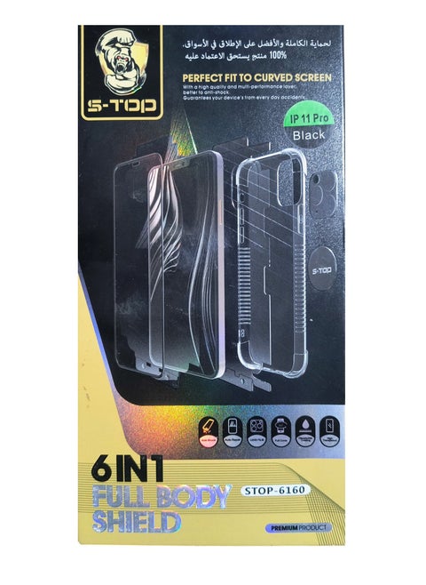 6 in 1 Full Body Shield Compatible with iPhone 11 Pro