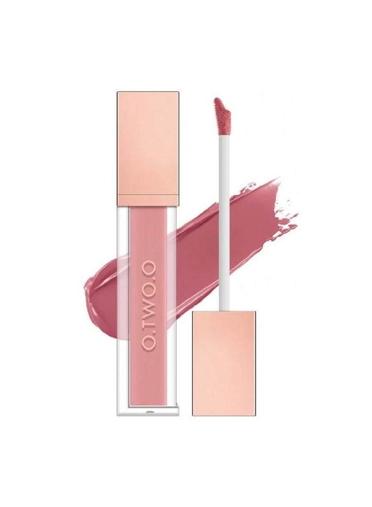 O.TWO.O Matte Waterproof Liquid Lipstick 01 Apricot Peach Pink - 5g - Image 1