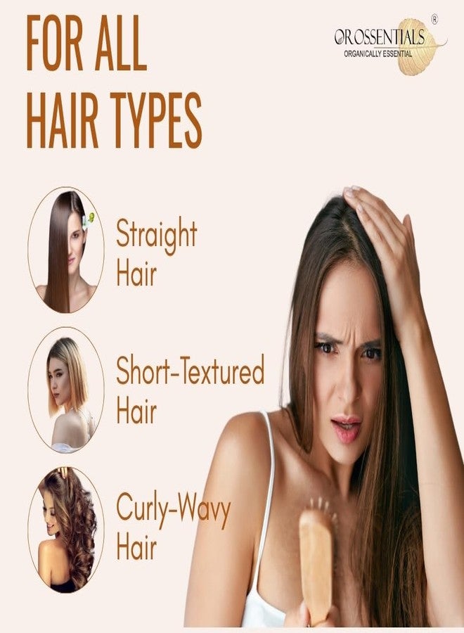 OROSSENTIALS Mini Travel Size Hair Brush for Women/Men/Kids,Small Pocket Paddle Bamboo Brush for Detangling Wet and Dry All Hair Types (Long Handle) - Image 5