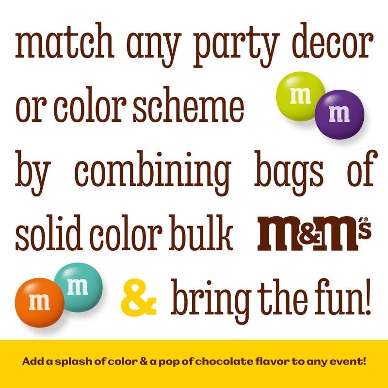 M&M’S WORLD Green Milk Chocolate Candy,2lbs of M&M'S Resealable Pack for Candy Bars,Christmas,St. Patrick's Day Parties,Birthdays,Graduations,Dessert Tables & DIY Party Favors,Bulk Chocolate - Image 5