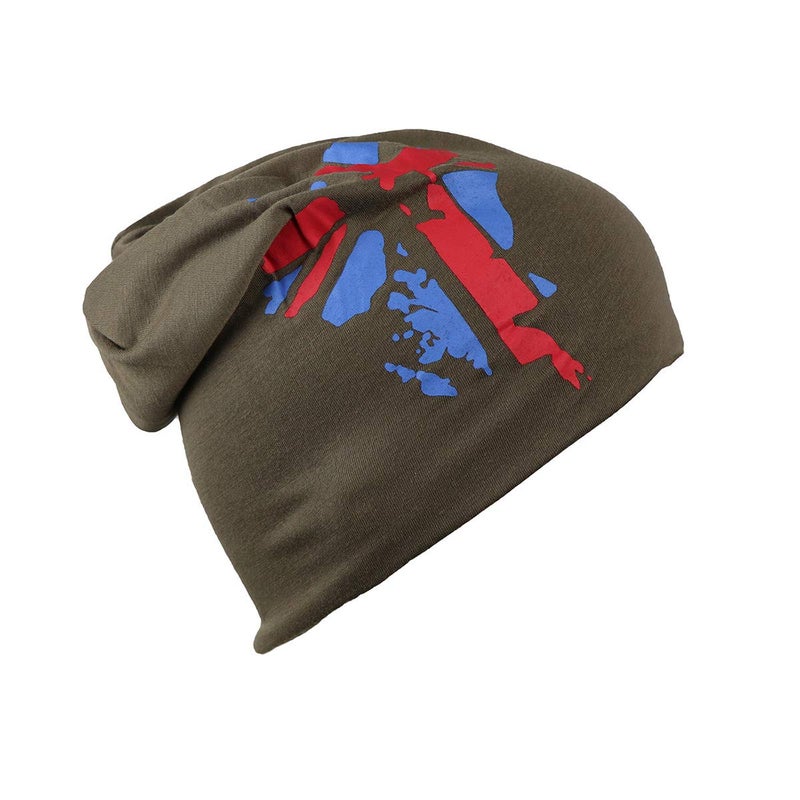 iSWEVEN Cotton Slouchy Beanie and Skull Cap for Summer, Winter, Autumn & Spring Season, Can be Used as a Helmet Cap Too - Free Size (7021B, Brown) - Image 5