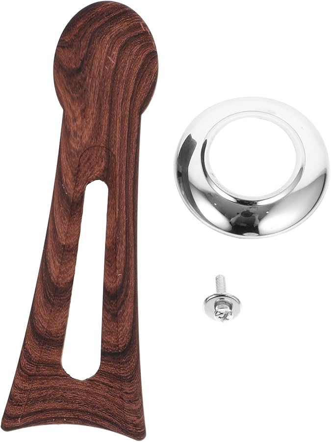 مقبض غطاء وعاء مقاوم للحرارة ذو نسيج خشبي، سهل التركيب، يناسب أغطية أواني الطهي. - Image 2