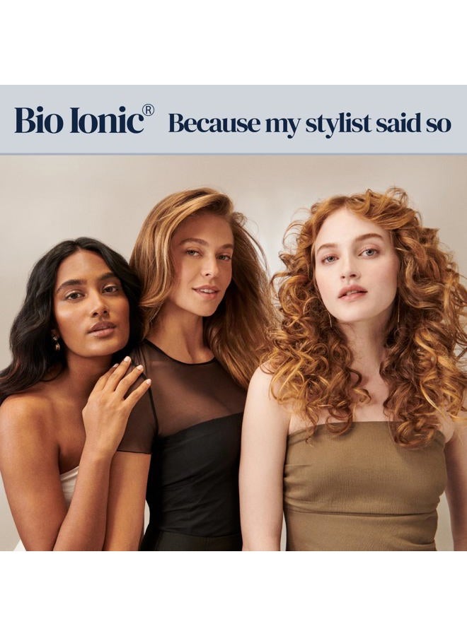 Bio Ionic SMART-X Hair Dryer with Diffuser, High-Efficiency Blow Dryer with 3 Heat & 3 Speed Settings, Gently Dries, Defines & Reduces Frizz, Self-Cleaning Function, Alpine White - Image 5
