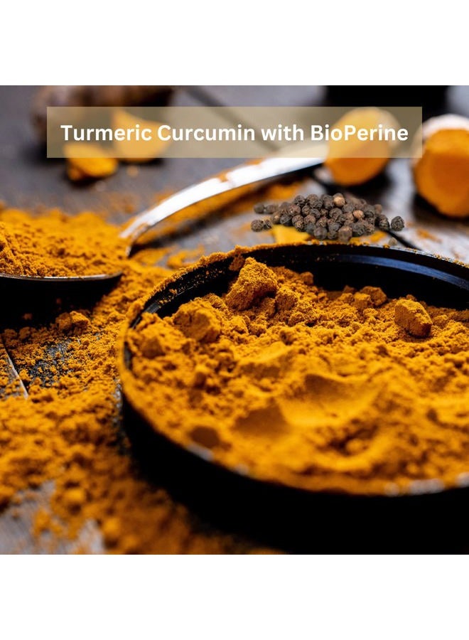 Phytage Labs Turmeric Total Boost Support Complex, with Bioperine for Advanced Absorption - 60 Capsules - Image 5