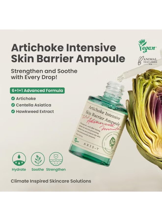 AXIS-Y Artichoke Intensive Skin Barrier Ampoule 30ml - Image 4