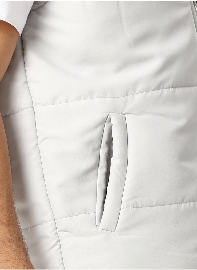 Andora Basic Turtle Neck Bomber Vest  - Image 5