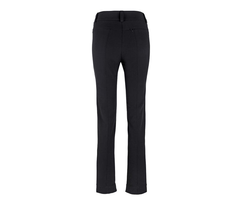 Tchibo Women Plain Regular Fit Straight Leg Pants, Black  - Image 3