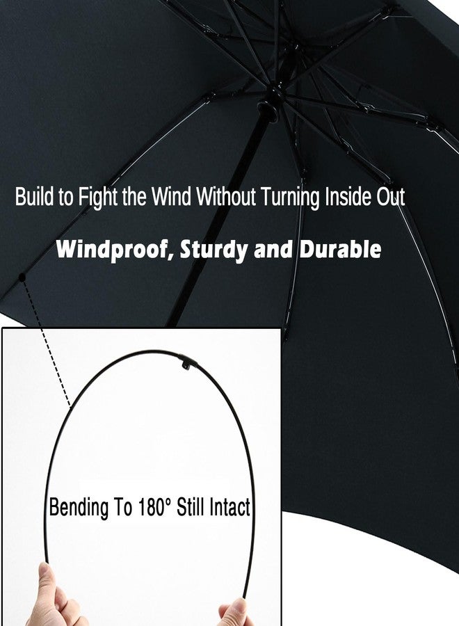 LANBRELLA Umbrella Compact Inverted Folding Umbrellas Auto Open Auto Close - C2.2 Light Grey - Image 4