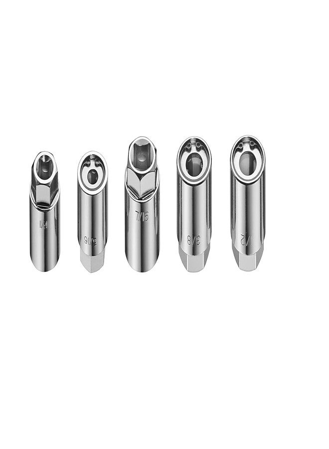 Kauplus 7PCS Stud Remover/Installer Tool Set, SAE Stud Removal Socket - 5/8", 9/16" 1/2", 7/16" 3/8", 5/16" 1/4" - Image 3