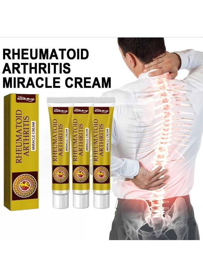 SOUTH MOON 3-PACK Rheumatoid Arthritis  Joint Pain Cream Relieves Cervical Spondylosis, Pain Numbness Of Lumbar Spine, Knee Joint Topical Cream - Image 1