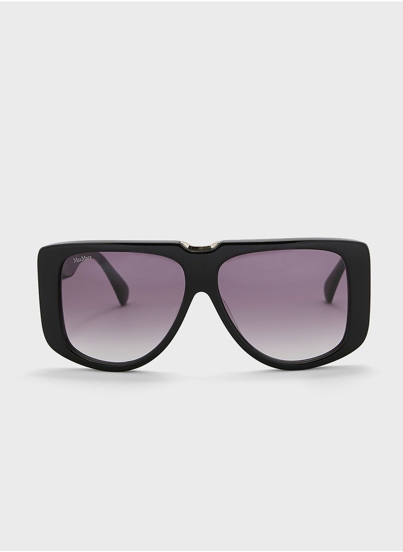 MaxMara - Oversized Shape Sunglasses - Image 1
