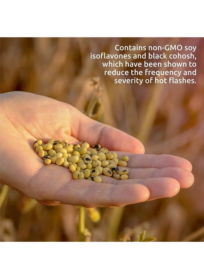 Source Naturals فلاش ساخن، يساعد في تقليل تكرار الفلاشات الساخنة* - 90 قرص - Image 4