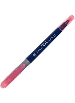 Dong-A Chisel Tip Double-Sided Calligraphy Pen Pink No:12 