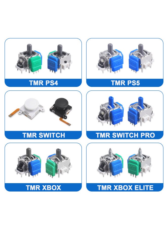 Generic PS5 Hall Joystick PS4 XBOX Switch TMR Magnetoresistive Magnetic Rocker Gamepad 3D Joystick-Product Color:XBOXONE-36-001C  XBOX  - Image 2