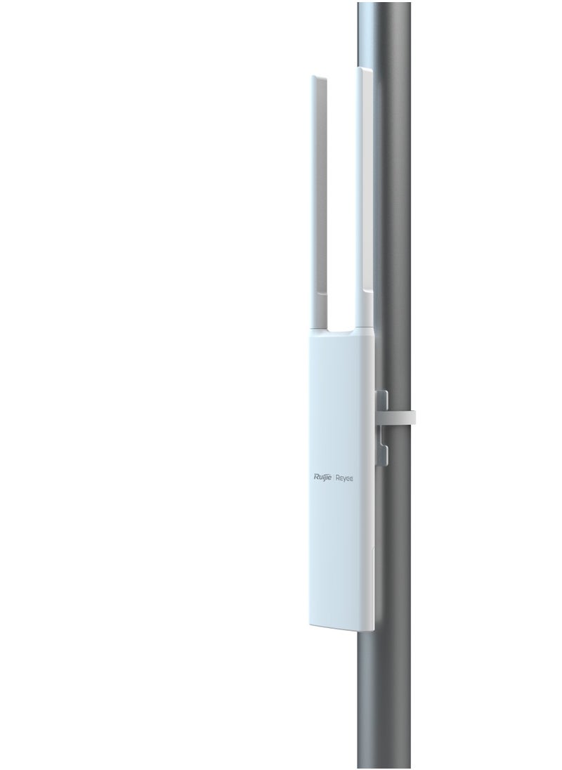 رويجي Ruijie Reyee RG-RAP52-OD نقطة وصول Wi-Fi 5 AC1300 ثنائية النطاق للأماكن الخارجية - شبكة، مقاومة للطقس، هوائيات قابلة للفصل  - Image 2