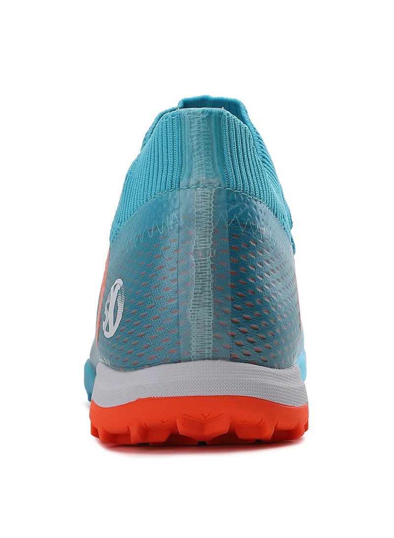 SKY WING SKY WING Men's Soccer Shoes Cleats Professional High-Top Breathable Athletic Football Shoes Outdoor/Indoor Professional Futsal Football Training Sneakers  - Image 4