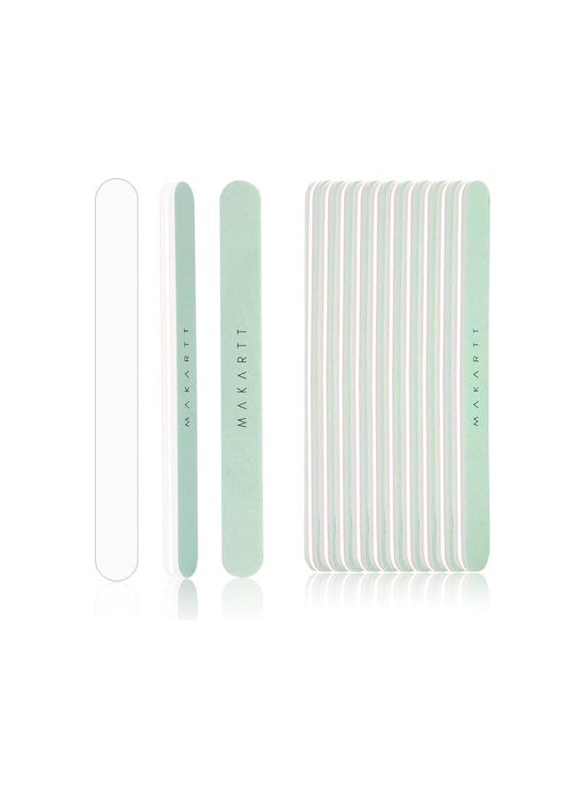 MAKARTT Makartt Nail Buffer Block 10pcs Nail Buffer and Shine Kit Nail Shine Buffer for Natural Acrylic Nails Buffer Polisher Nails Fingernail Buffer Nail File Nail Smoother 400/6000 Grit - Image 1
