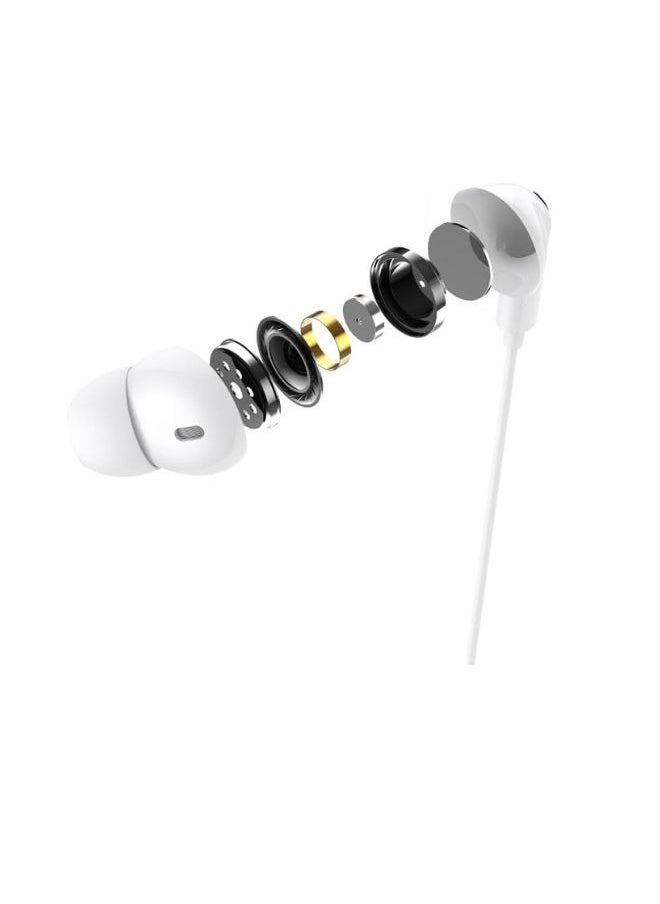 RIVERSONG - RIVERSONG Type-C Wired Earbuds With Type-C, Silicone Tips, Control in-Ear Headset, White - Image 1