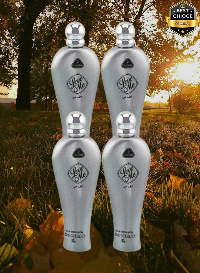 أورينتال 4 قطع عطر اورينتالز لاف مي 100 مل - Image 1