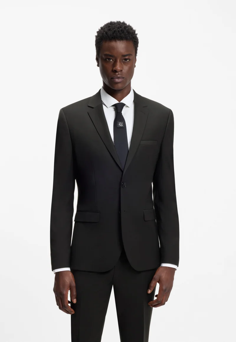 HUGO Two-piece extra-slim-fit suit in a wool blend