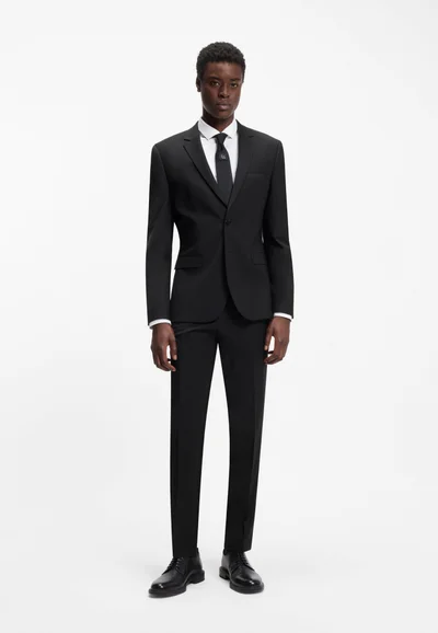 HUGO Two-piece extra-slim-fit suit in a wool blend