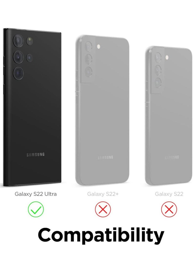 Elago Armor for Samsung Galaxy S22 Ultra [Military Grade] Case Cover - Black - Image 2