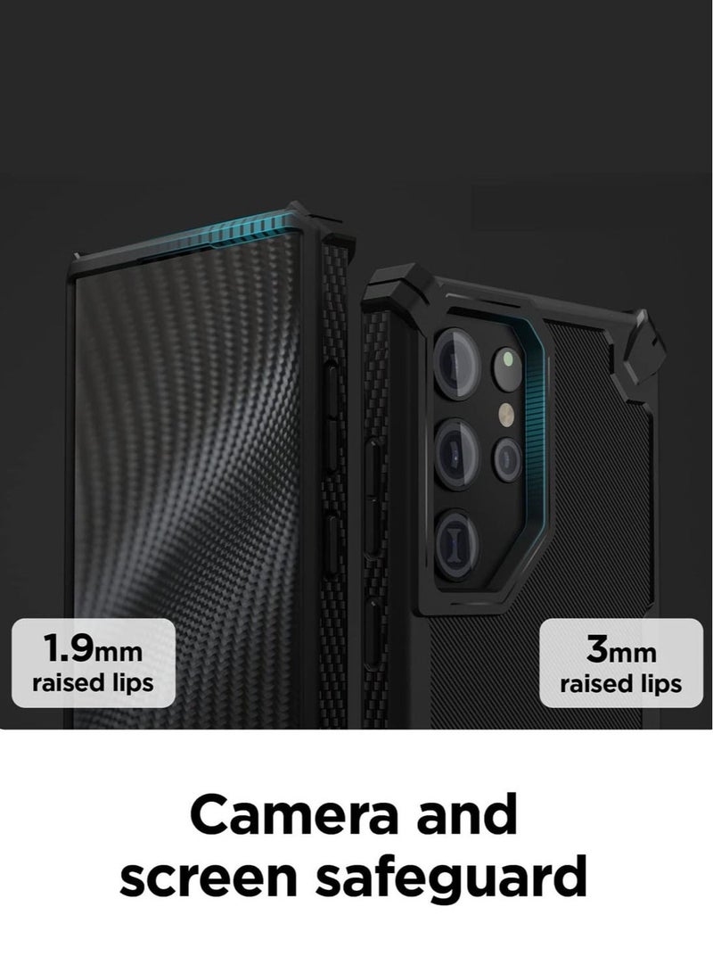 Elago Armor for Samsung Galaxy S22 Ultra [Military Grade] Case Cover - Black - Image 5