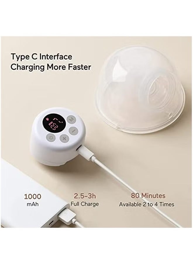 Gonice Wearable, Hands-Free, Electric Breast Pump With 2 Modes 9 Levels And 30 Pieces Breastmilk Storage Bags - Image 3