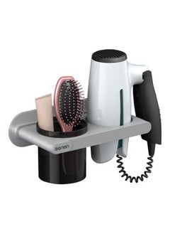 Gasin Wall Mounted Hair Dryer Holder Grey  - Image 1