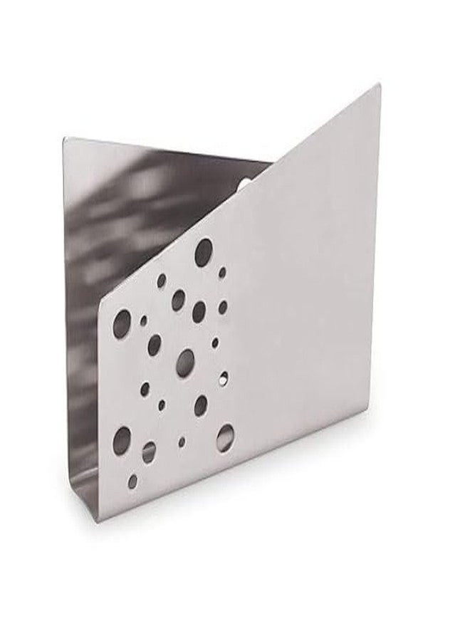 Djuize Stainless Steel Tissue Holder Stand for Table | Bar Decor Napkin Holder | Metal Tissue Paper Stand for Dining Table, Kitchen, Restaurant & Office | Durable Rust-Resistant Napkin Holder - Image 1