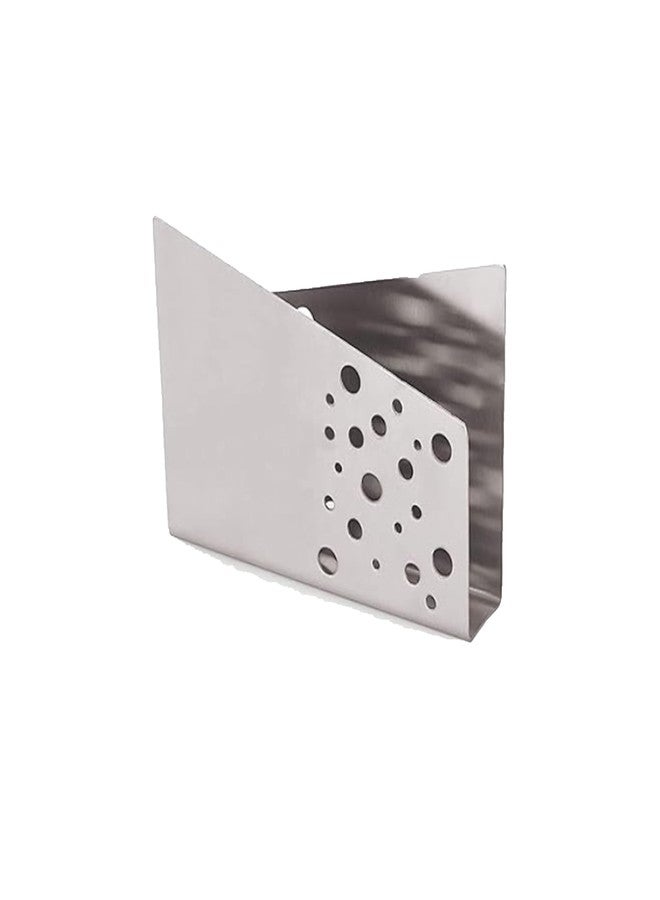 Djuize Stainless Steel Tissue Holder Stand for Table | Bar Decor Napkin Holder | Metal Tissue Paper Stand for Dining Table, Kitchen, Restaurant & Office | Durable Rust-Resistant Napkin Holder - Image 2