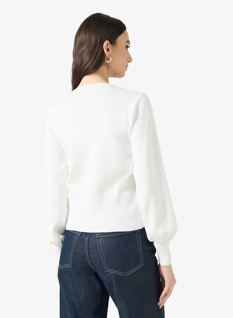VERO MODA Awalice  V-Neck Knit Cardigan - Image 3