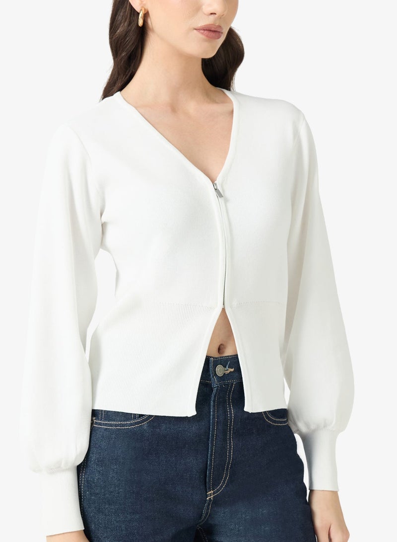 VERO MODA Awalice  V-Neck Knit Cardigan - Image 2