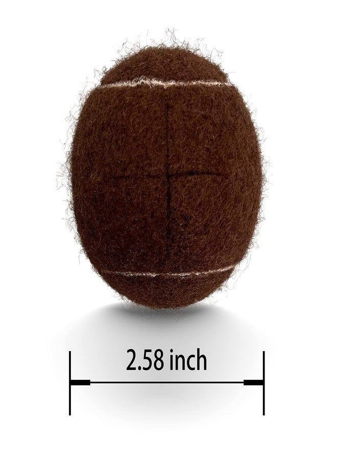 HPWFHPLF 12PCS Precut Tennis Balls for Walkers, Heavy Duty Long Lasting Glide Balls - Precut for Easy Installation, Universal Felt Pads for Walker Legs & Furniture, Floor Protectors (Brown) - Image 2