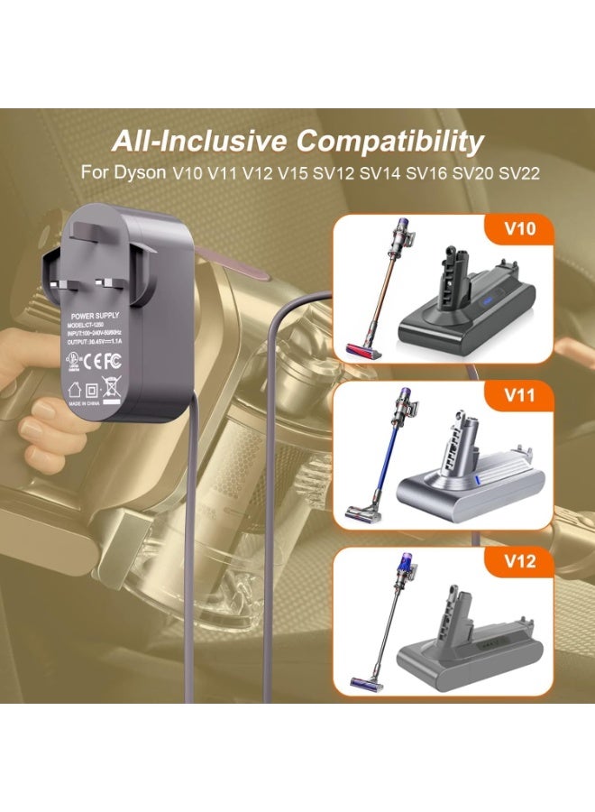 Starwell 30.45V Charger for Dyson V10 V11 V12 V15 SV11 SV12 SV14 SV15 SV20 SV22 Vacuum Cordless Handheld Cleaner Absolute Battery Original Charger - Image 2