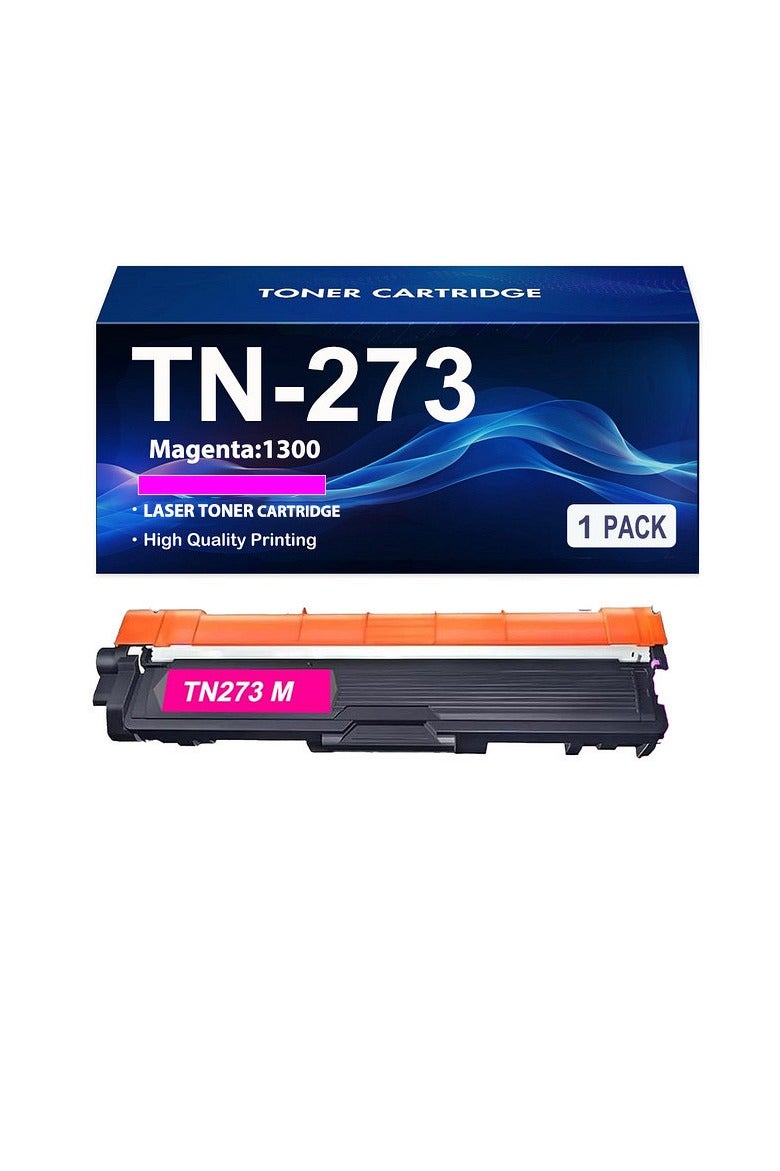 TN273 TN-273 Compatible Toner Cartridge Replacement use for Brother Color LaserJet HL-L3270CDW HL-L3290CDW HL-L3210CW HL-L3230CDW Series Printers Magenta - Image 1