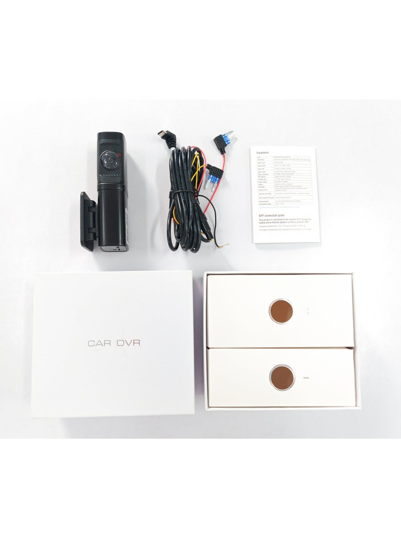 MNT - MNT 4K Dash Cam with Front & Rear Cameras & Enhanced Night Vision - WiFi + GPS & External Storage to Protect Your Car - Image 1