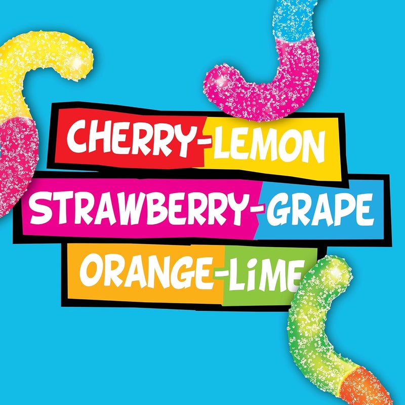 TROLLI دودة جيلاتين ترولي الحامضة الملونة - 7.2 أونصة - Image 4