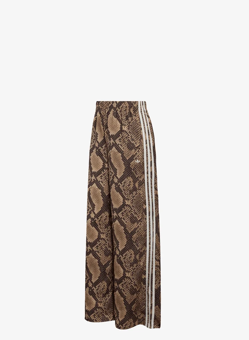 اديداس اوريجينالز بنطال رياضي SATIN SNAKE PRINT WIDE LEG