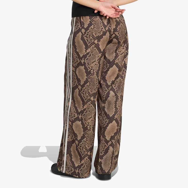 Adidas Originals  SATIN SNAKE PRINT WIDE LEG TRACK Joggers for Women | Best Price UAE