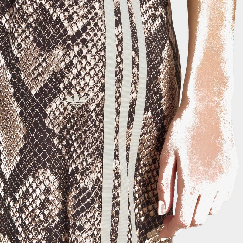 Adidas Originals  SATIN SNAKE PRINT WIDE LEG TRACK Joggers for Women | Best Price UAE