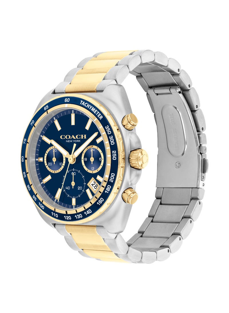 COACH COACH WATCHES TONNEAU CHRONOGRAPH MEN'S BLUE CASE WATCH - 14602704  - Image 1