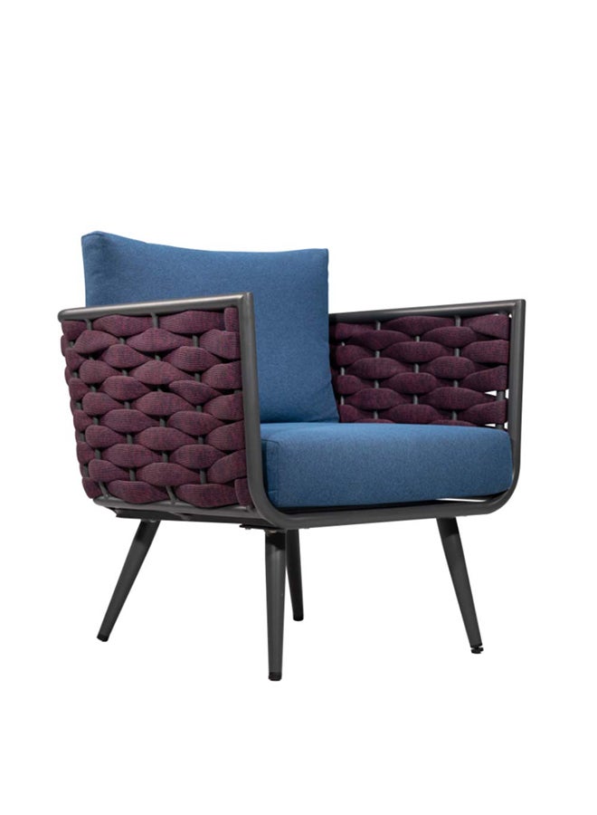 Suncoast Noah Sofa Set Winered Blue/Purple  - Image 3