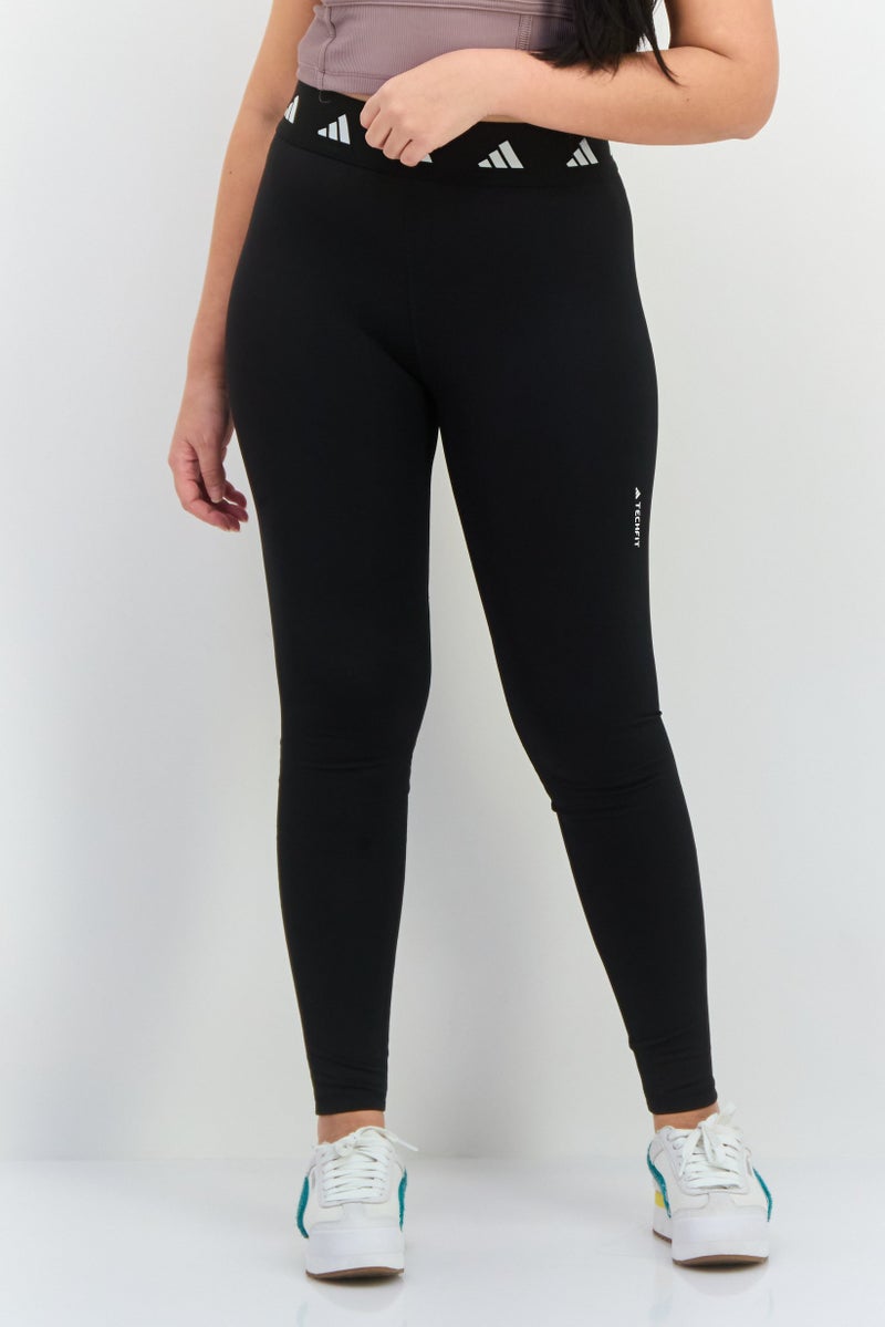Adidas سروال رياضي نسائي 7/8 للتدريب، أسود - Image 1