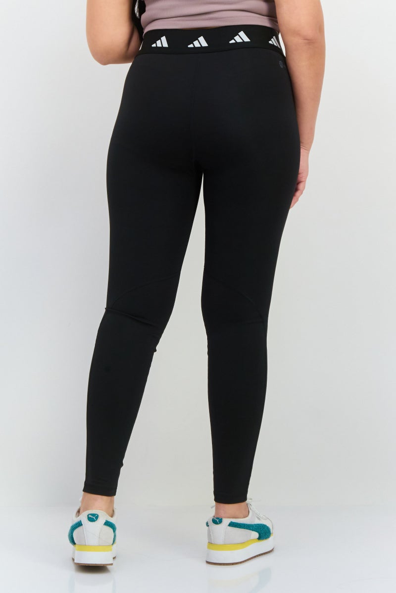 Adidas سروال رياضي نسائي 7/8 للتدريب، أسود - Image 3