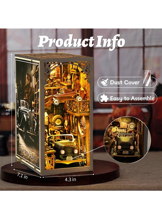 كتاب صغير أطقم صنعها بنفسك للبالغين والمراهقين، ألعاب سيارات نموذجية، زينة إضاءة ليلية ثلاثية الأبعاد، هدايا بناء النماذج (ألعاب سيارات) - Image 4