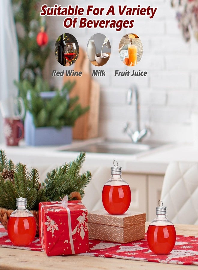 جارنيك كرات زينة عيد الفصح الشفافة من جارنيك، 10 قطع، قابلة للتعبئة، سعة 150 مل/2.67 بوصة، مصنوعة من البلاستيك الشفاف غير القابل للكسر، مثالية لتزيين شجرة عيد الميلاد أو عيد الفصح أو حفلات الزفاف. - Image 3