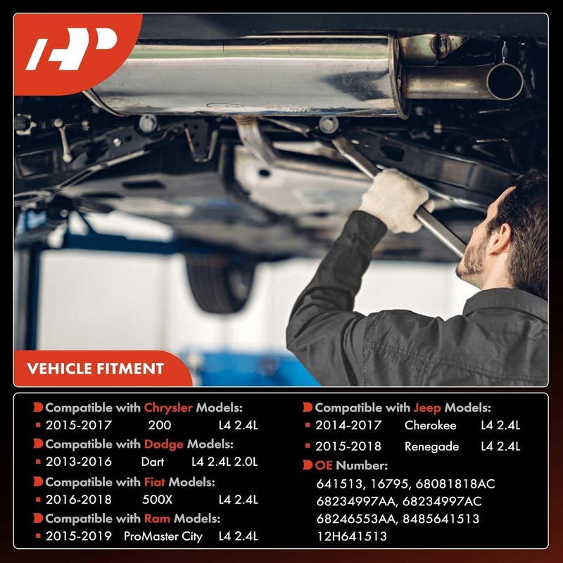 A-Premium Front Exhaust Manifold Catalytic Converter Kit - Image 2
