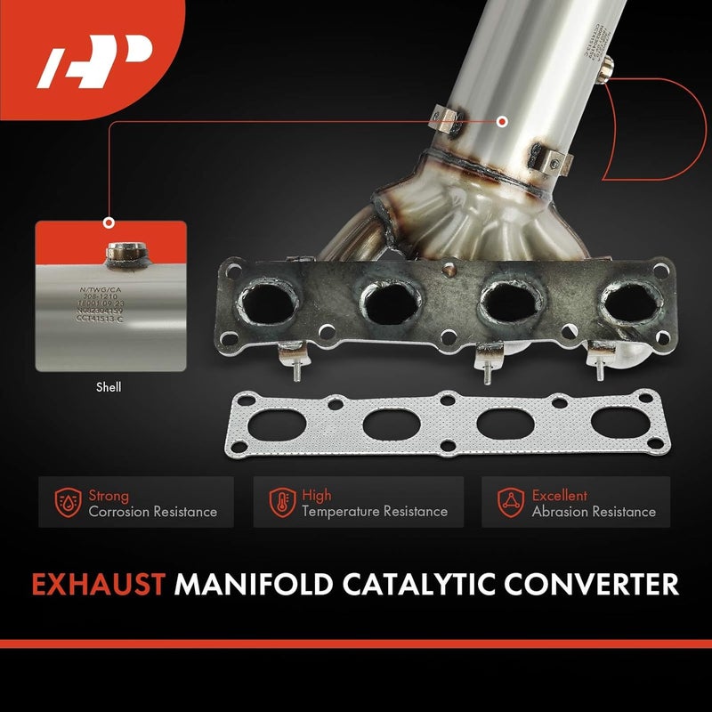 A-Premium Front Exhaust Manifold Catalytic Converter Kit - Image 5