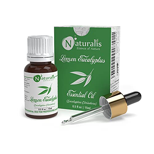 Naturalis Essence of Nature Lemon Eucalyptus (Eucalyptus Citriodora) for Dandruff and Mosquito repellent - 15ml - Image 2